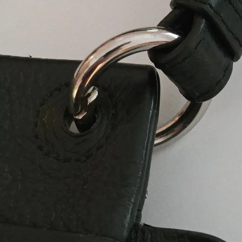 Radley London Wilton Way Black Pebble Leather Crossbody Bag Scottie Dog